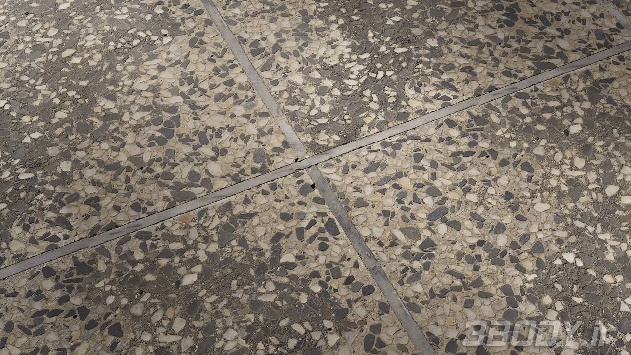 متریال موزاییک Stone Floor عکس 1